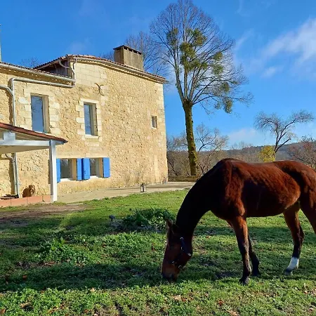 Polo Estate With A River As A Pool Near Saint-emilion Dom wakacyjny