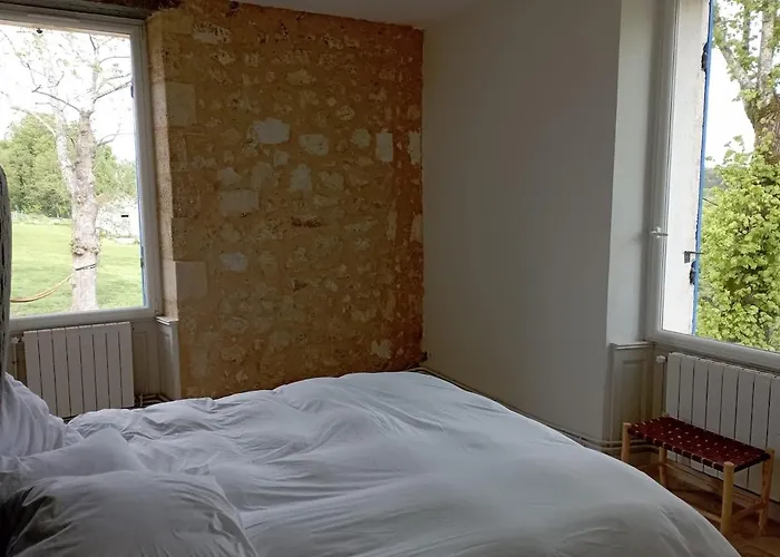 Ferienhaus Polo Estate With A River As A Pool Near Saint-emilion Guîtres