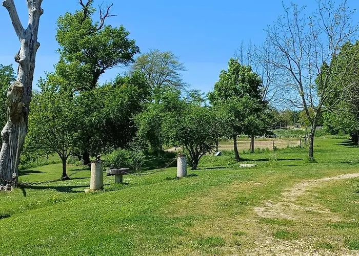 Ferienhaus Polo Estate With A River As A Pool Near Saint-emilion *